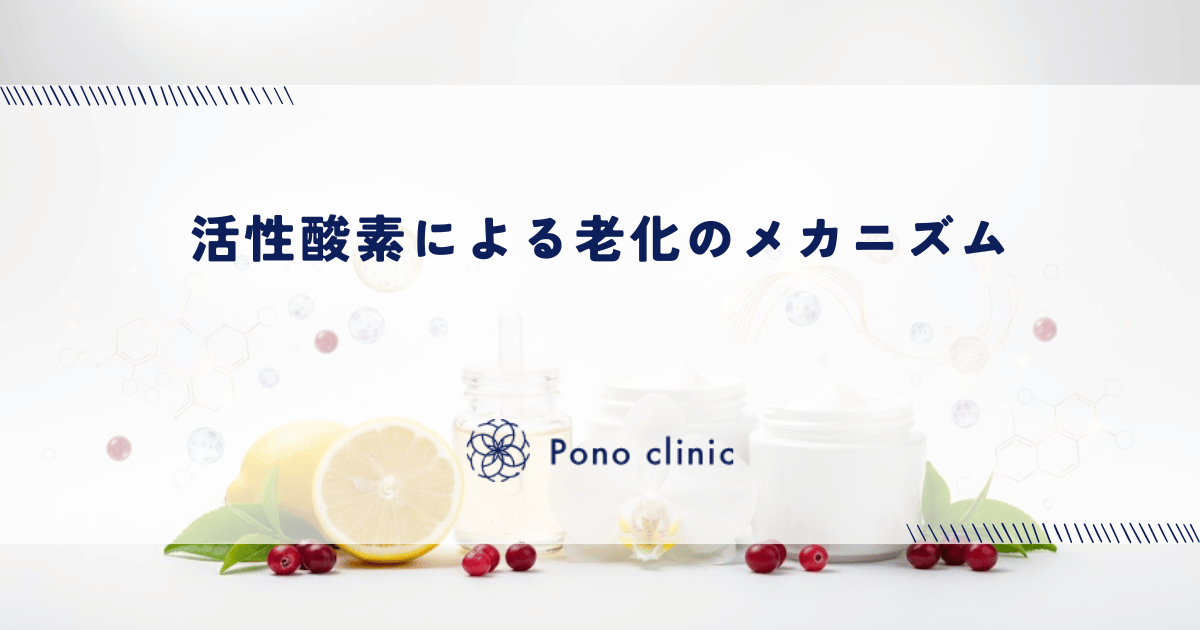 活性酸素による細胞の酸化とDNAへのダメージ｜肌のサビが招く老化のメカニズム